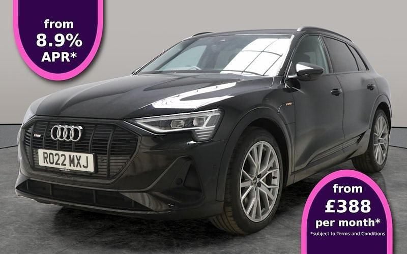 Black Used 2022 Audi e-tron Black Edition SUV | £25,579 (Fair price) - Image 1/3