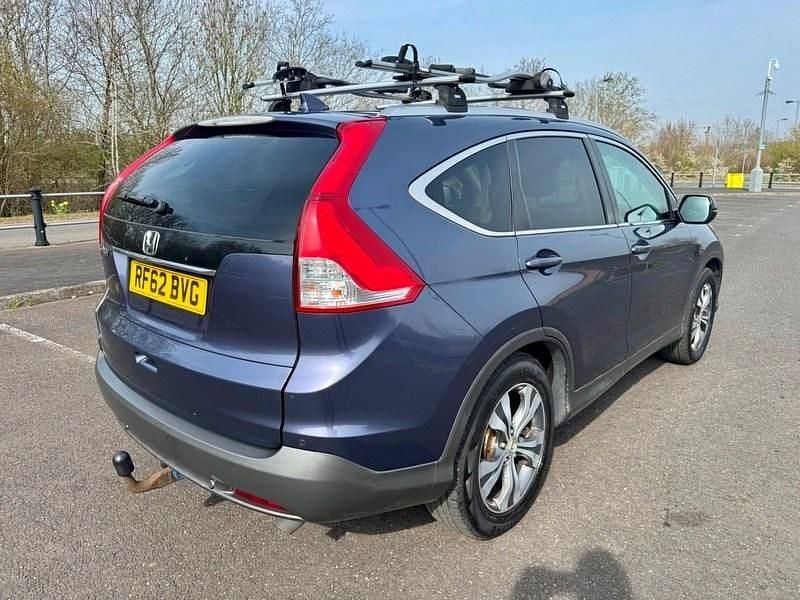 Begagnad Honda CR-V EX 2013 Blå SUV