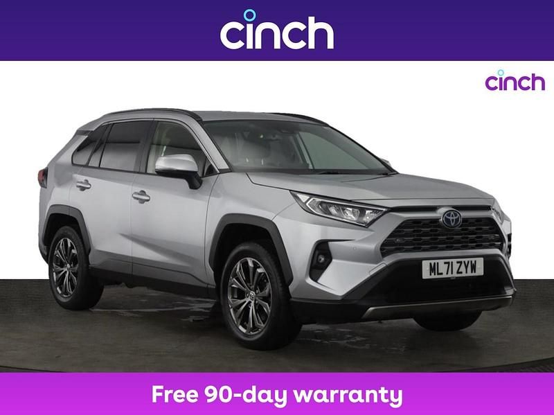 Silver Used 2022 Toyota RAV4 Hybrid Design SUV | £22,099 (Super price) - Image 1/3