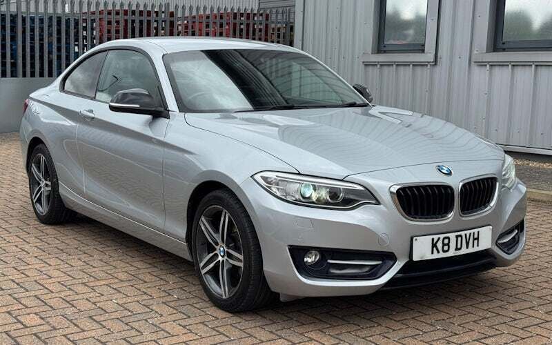 Silver Used 2014 BMW 220 Sport Line Coupe | £7,500 (Fair price) - Image 1/4