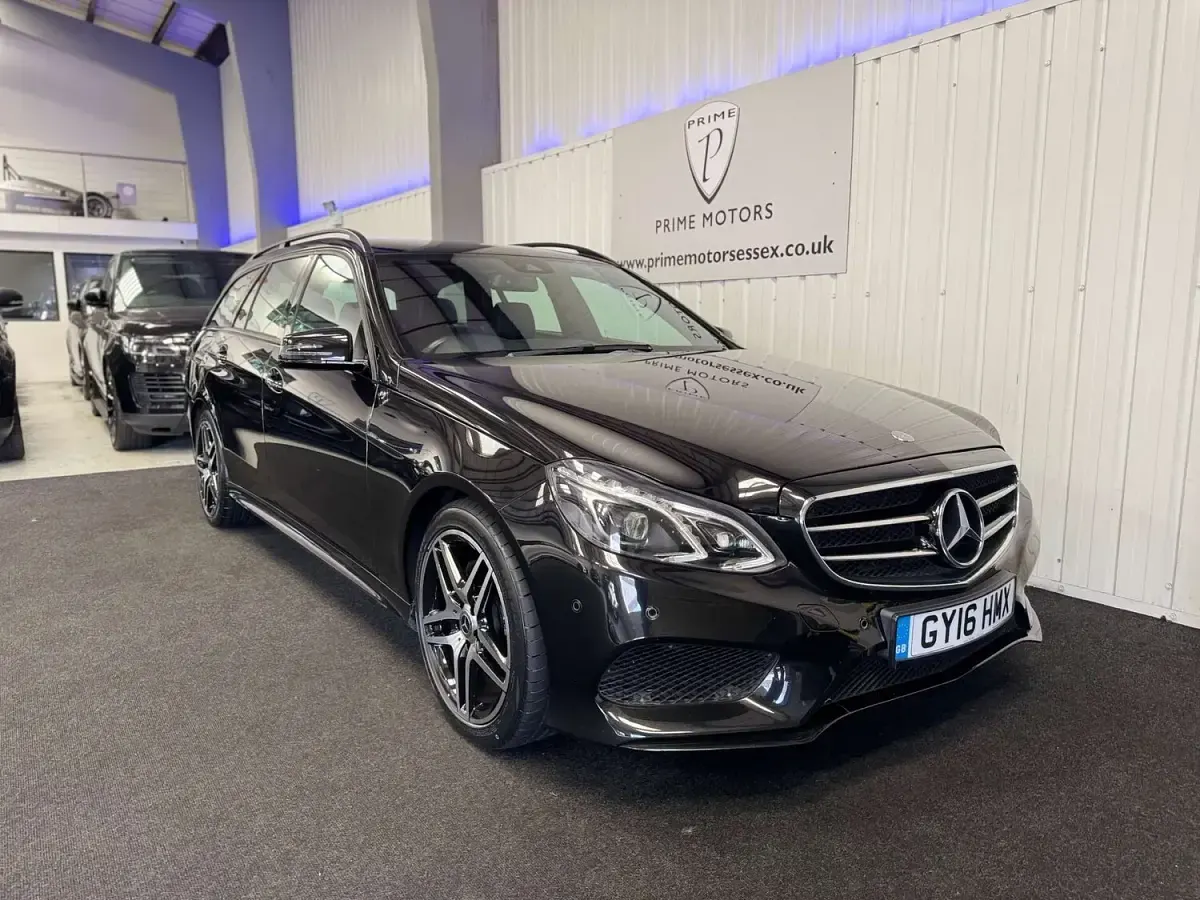 Used Mercedes E220 AMG 2016 Black Estate