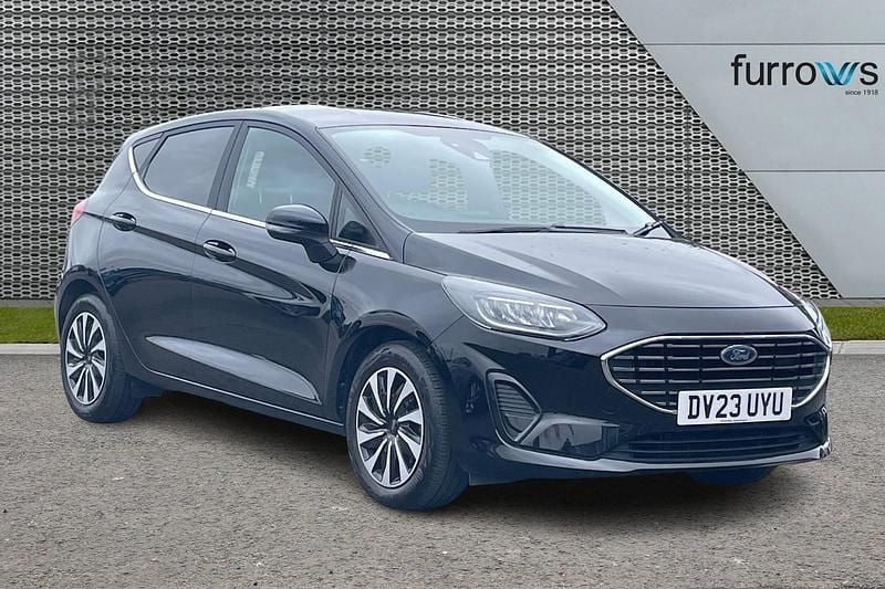 Black Used 2023 Ford Fiesta Titanium Hatchback | £12,790 (Fair price) - Image 1/4