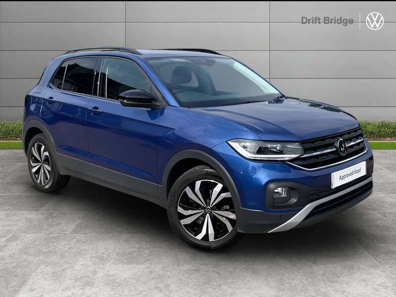 Blue Used 2023 VW T-Cross Black Edition SUV | £20,695 (Fair price) - Image 1/4