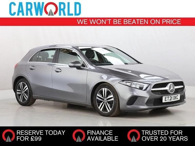 Grey Used 2021 Mercedes A180 Hatchback | £12,694 (Good price) - Image 1/3