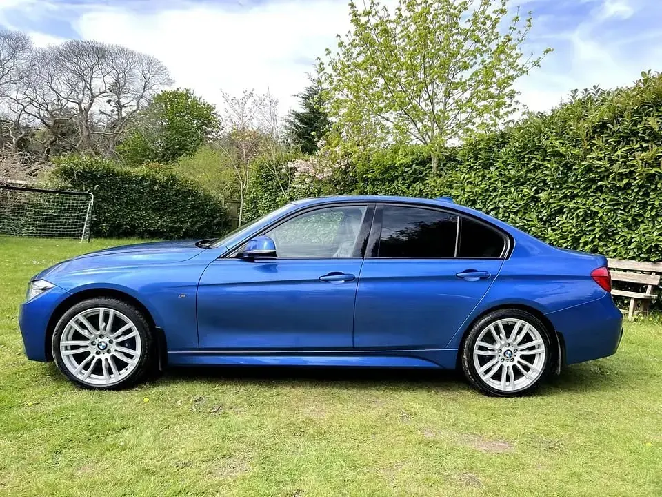 Used BMW 330 M Sport 2017 Blue Sedan