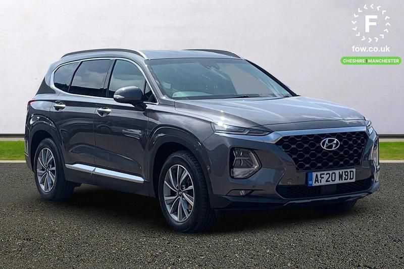 Grey Used 2020 Hyundai Santa Fe Premium SUV | £22,199 (Good price) - Image 1/3