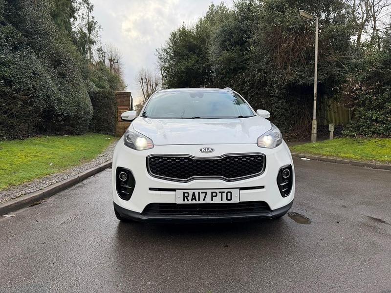 Begagnad Kia Sportage 114 HK (83 kW) 2017 Vit SUV