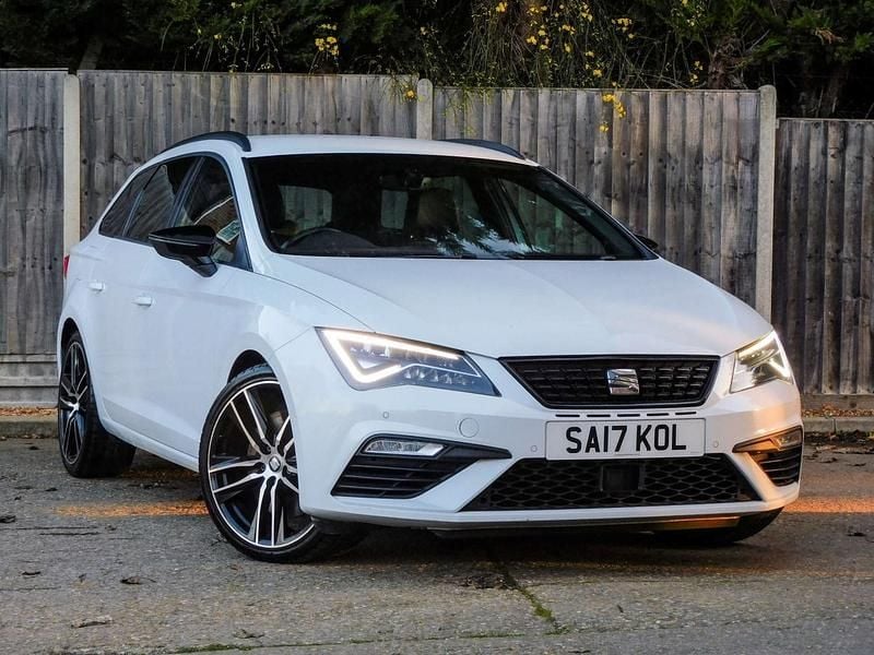 White Used 2017 Cupra Leon Estate | £12,885 (Super price) - Image 1/4
