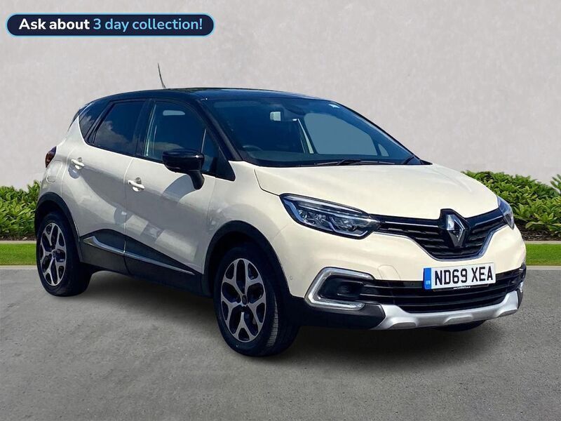 Cream/black Used 2020 Renault Captur GT-Line SUV | £12,699 (Fair price) - Image 1/4