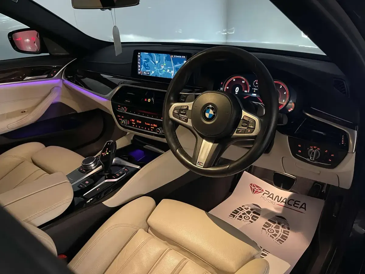 Used BMW 530 M Sport 265 HP (194 kW) 2018 Grey Sedan