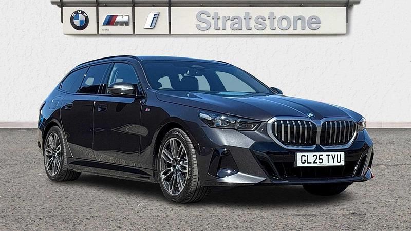 Grey Used 2025 BMW 530e M Sport Estate | £44,495 (Super price) - Image 1/3