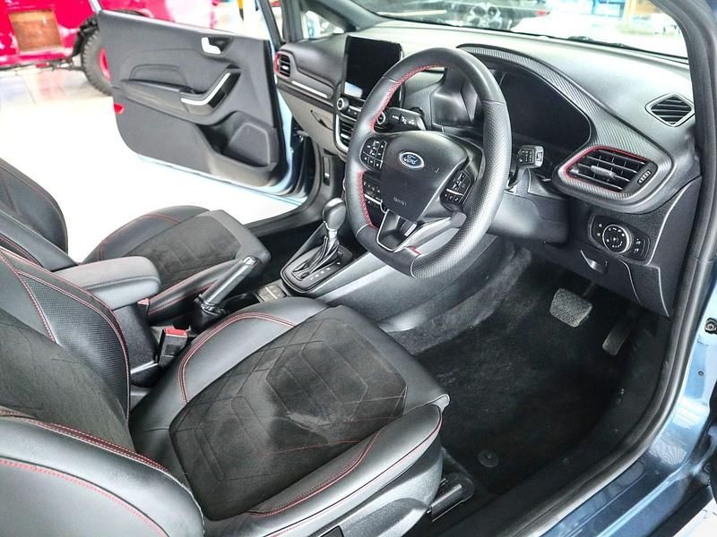 Used Ford Fiesta ST-Line 125 HP (91 kW) 2022 Blue Hatchback