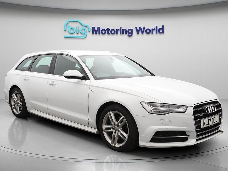 White Used 2017 Audi A6 S-Line Estate | £16,185 (Fair price) - Image 1/4