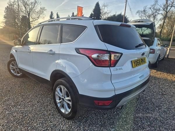 Used Ford Kuga Titanium 150 HP (110 kW) 2019 White SUV