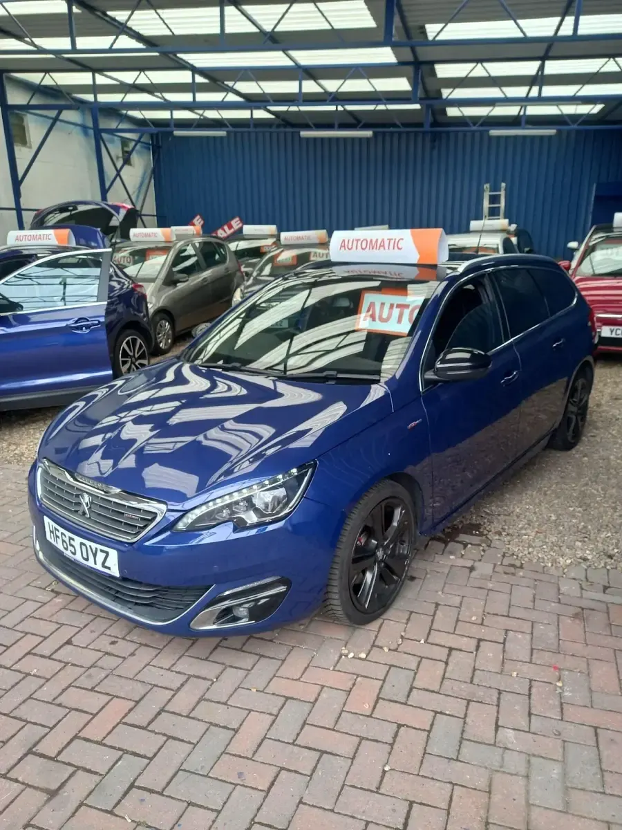 Second-hand Peugeot 308 SW GT-line 150 CP (110 kW) 2015 Albastru Break