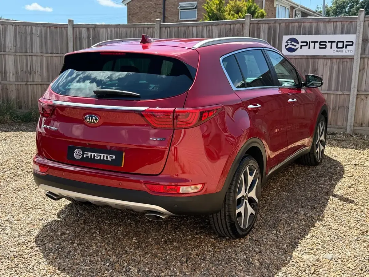 Used Kia Sportage GT-Line 134 HP (98 kW) 2016 Red SUV