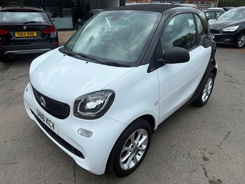 Used Smart ForTwo Coupé Passion 71 HP (52 kW) 2018 Black Coupe