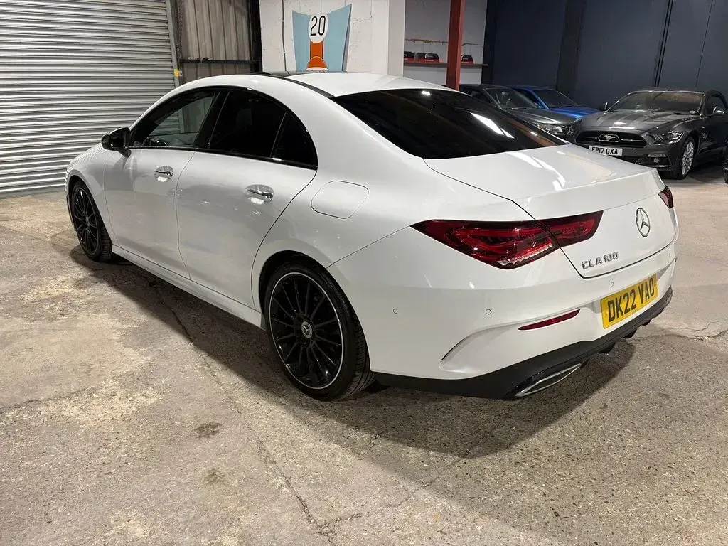 Used Mercedes CLA180 AMG Line Premium Plus 2022 White Coupe