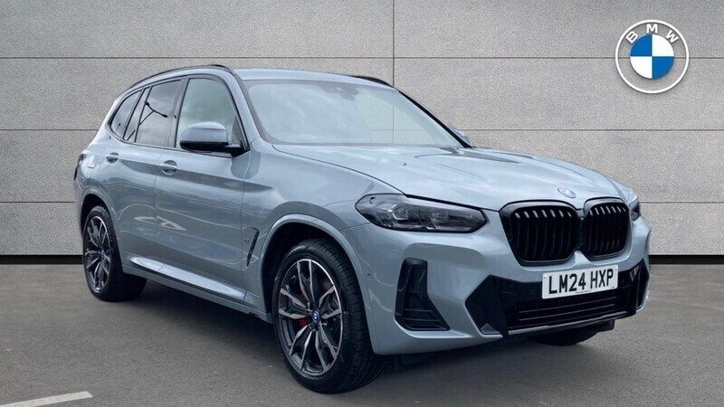 Grey Used 2024 BMW X3 M Sport SUV | £44,895 (Expensive) - Image 1/4