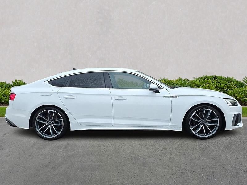 Used Audi A5 Sportback S-Line 163 HP (119 kW) 2023 White Hatchback