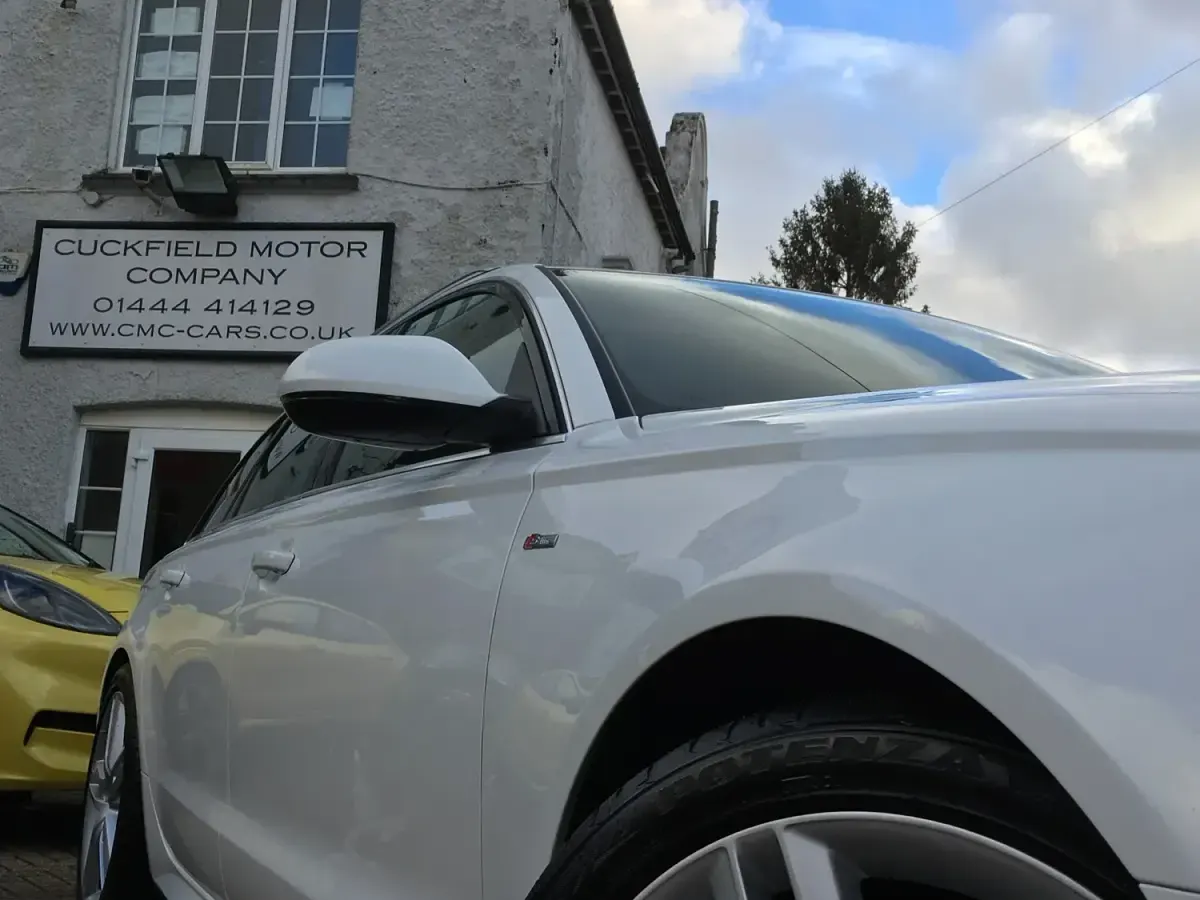 Usado Audi A6 S-Line 190 CV (139 kW) 2018 Blanco Familiar