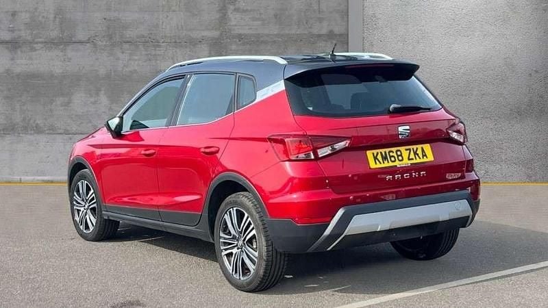 Used Seat Arona XCELLENCE 115 HP (84 kW) 2018 Red SUV
