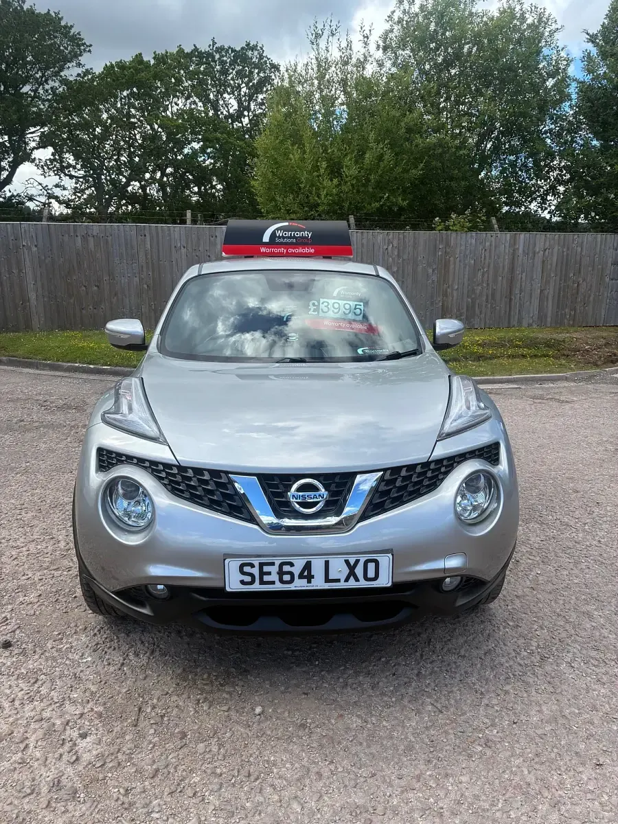 Used Nissan Juke Acenta Premium 115 HP (84 kW) 2015 Silver SUV