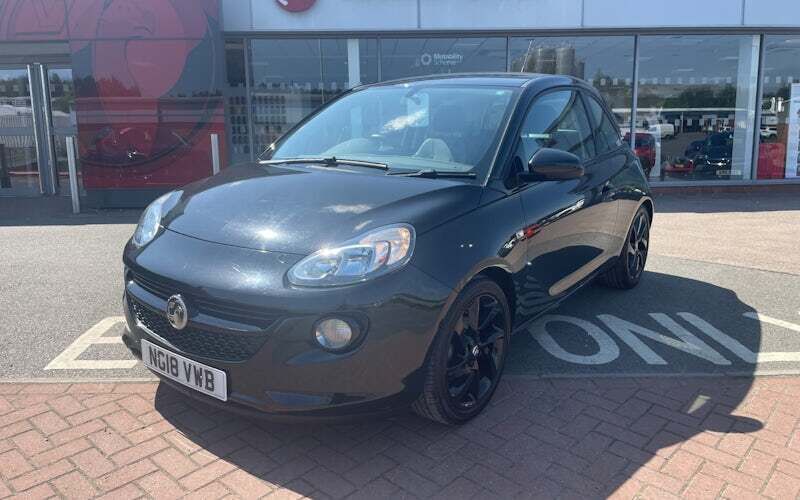 Black Used 2018 Vauxhall Adam Hatchback | £7,998 (Fair price) - Image 1/4