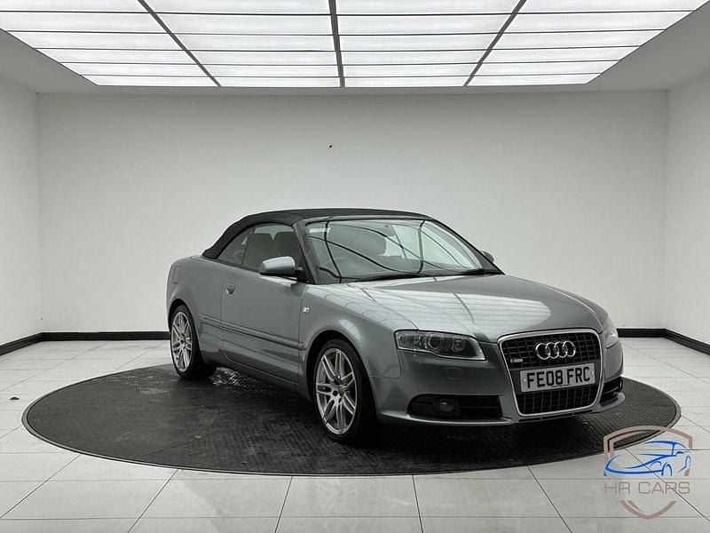 Used Audi A4 Cabriolet S-Line 197 HP (144 kW) 2008 Grey Cabriolet