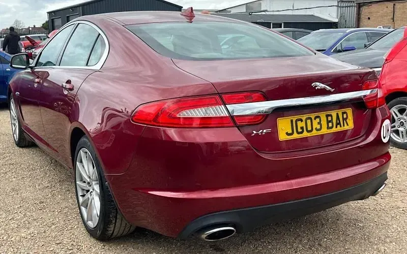 Used Jaguar XF Premium Luxury 241 HP (177 kW) 2013 Red Sedan
