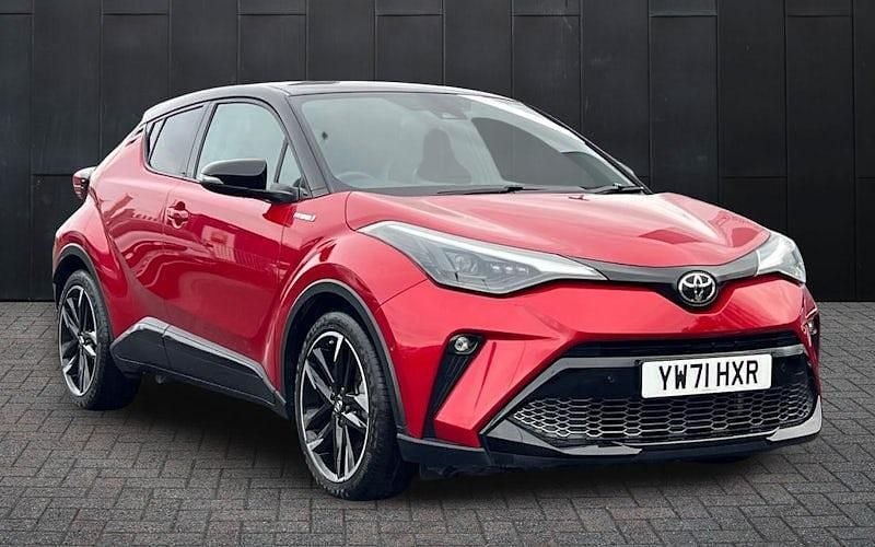 Red/black Used 2021 Toyota C-HR Sport SUV | £19,995 (Fair price) - Image 1/3