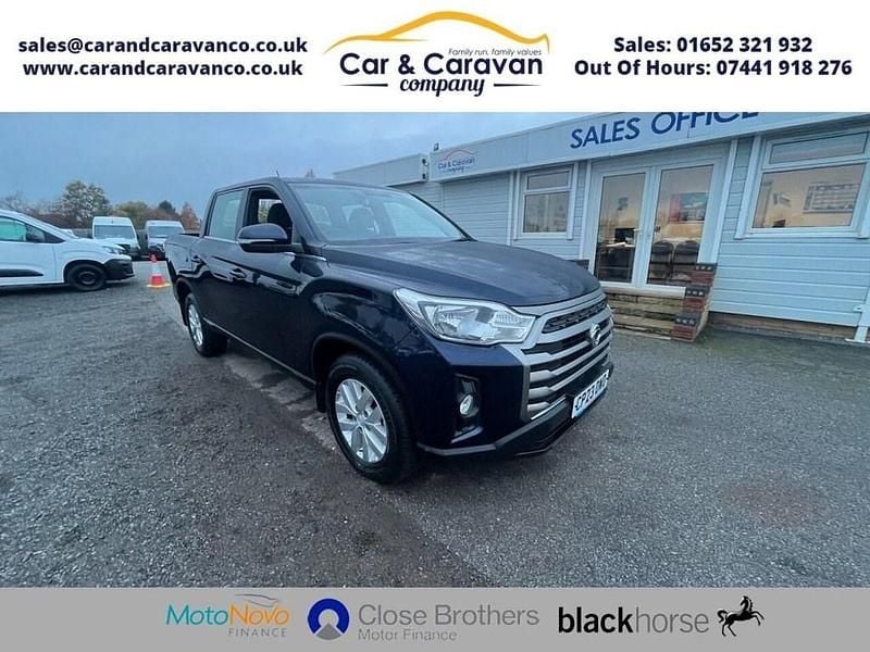 Blue Used 2023 Ssangyong (KGM) Musso Pickup | £16,450 (Super price) - Image 1/4