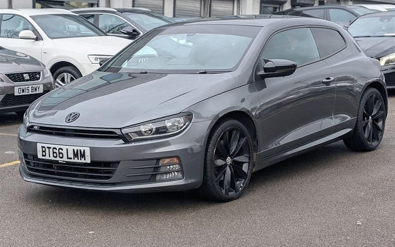 Used VW Scirocco Black Edition 184 HP (135 kW) 2016 Grey Coupe