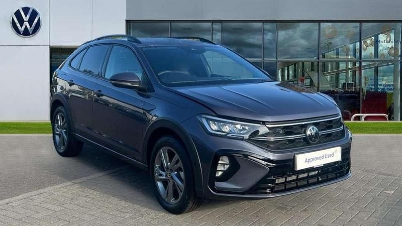 Smokey grey metallic Used 2025 VW Taigo R-line SUV | £22,999 (Fair price) - Image 1/4