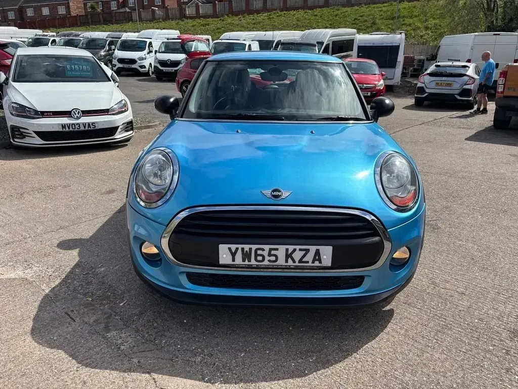 Used Mini One D Hatch 95 HP (69 kW) 2015 Blue Hatchback