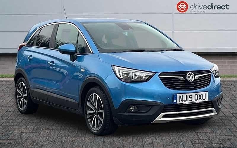 Used Vauxhall Crossland X Elite 83 HP (61 kW) 2018 Blue SUV