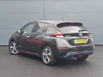 Used Nissan Leaf N-Connecta 110 kW (150 HP) 2020 Black Hatchback
