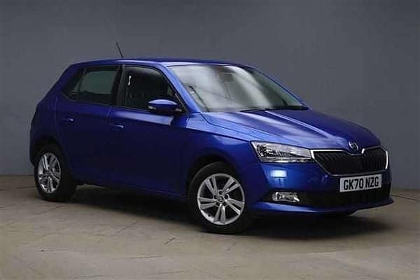 Race blue Used 2020 Skoda Fabia SE Hatchback | £8,995 (Good price) - Image 1/4