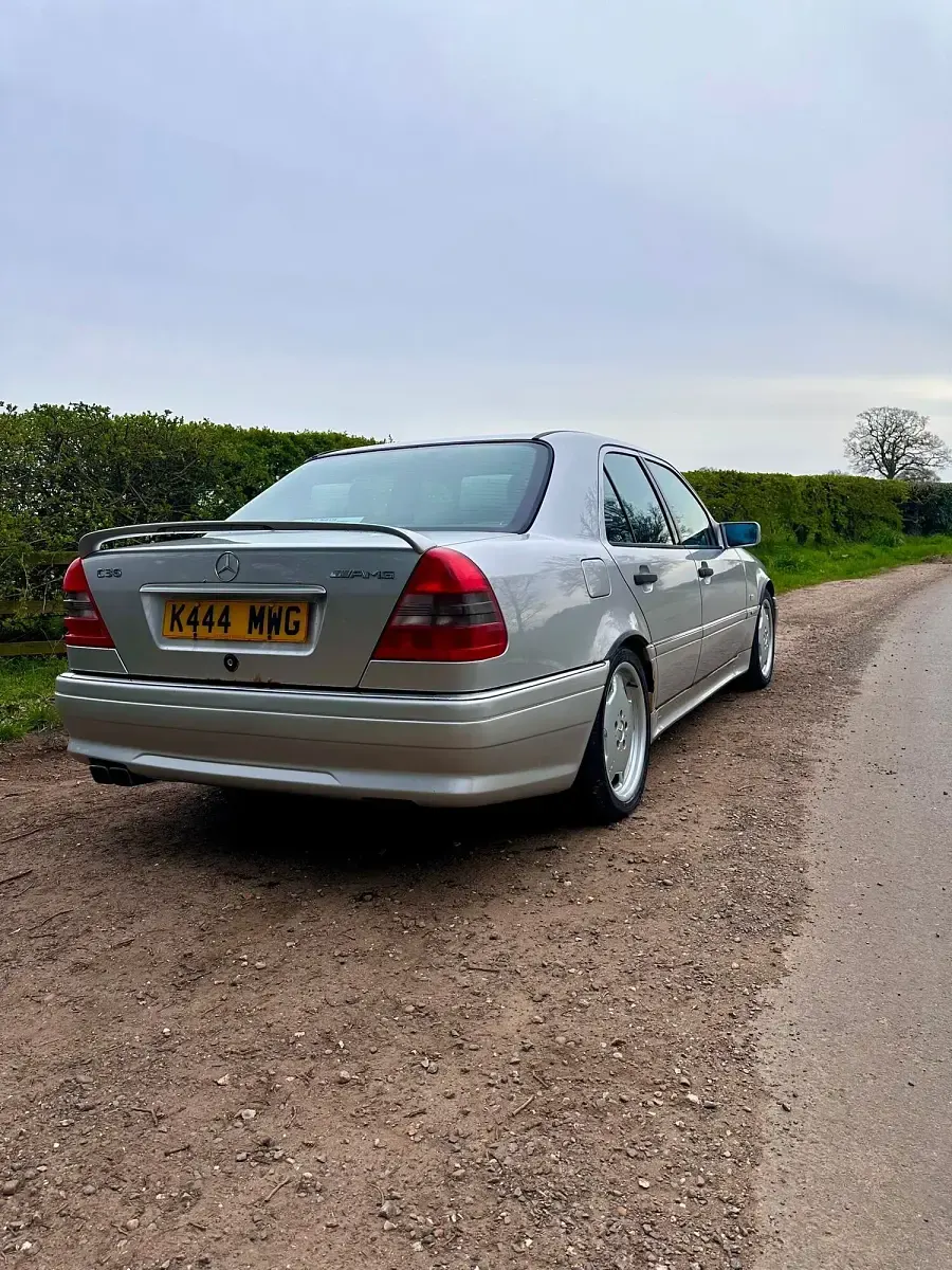 Used Mercedes C36 AMG 1996 Silver Sedan