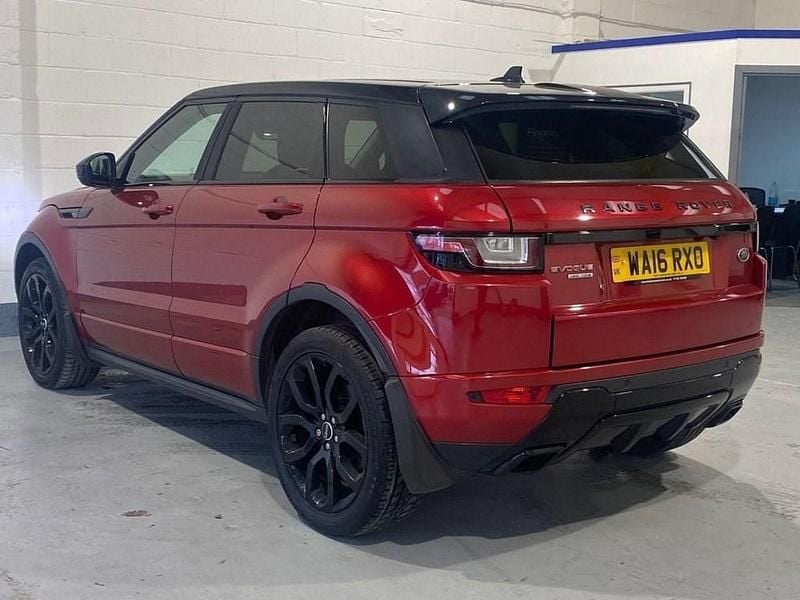 Used Land Rover Range Rover evoque HSE Dynamic 180 HP (132 kW) 2016 Red SUV