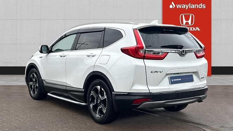 Used Honda CR-V Hybrid 184 HP (135 kW) 2019 White SUV