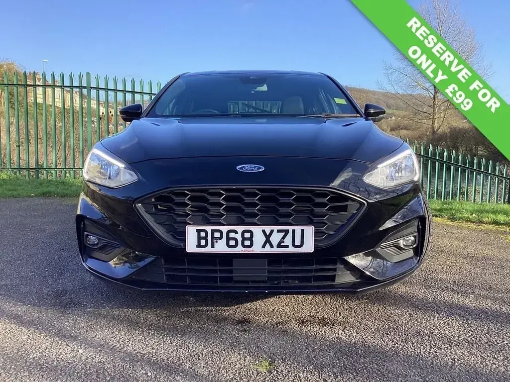 Używany Ford Focus ST-Line 150 KM (110 kW) 2018 Czarny Hatchback