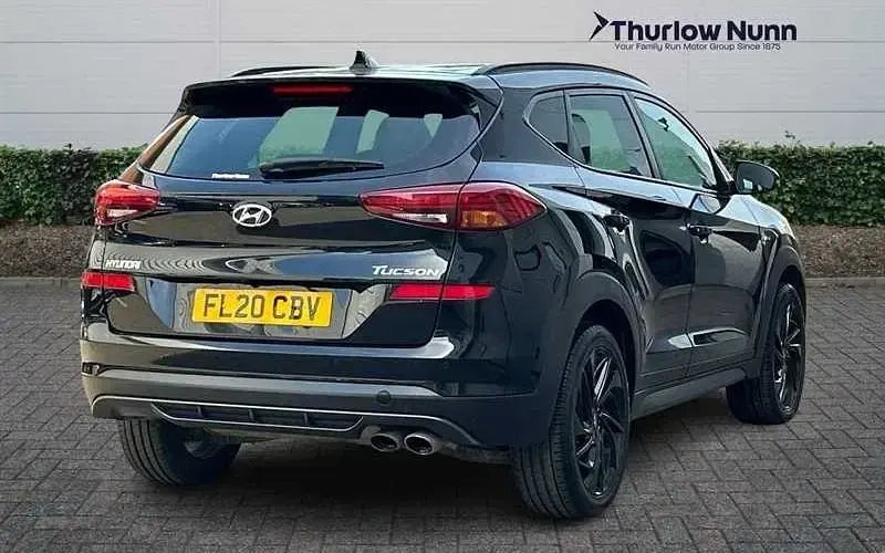 Used Hyundai Tucson N Line 177 HP (130 kW) 2020 Black SUV