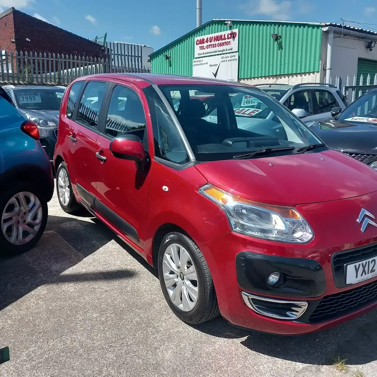 Used Citroën C3 Picasso VTR Sport 2012 Red MPV