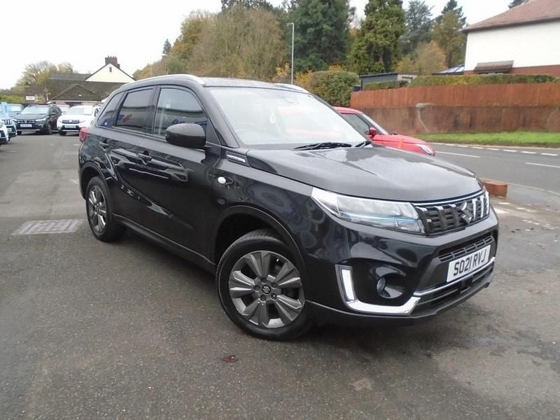 Black Used 2021 Suzuki Vitara SZ-T Hatchback | £14,995 (Fair price) - Image 1/4