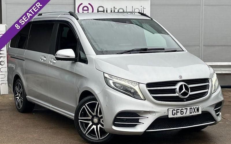 Used Mercedes V250 AMG line 190 HP (139 kW) 2018 Silver MPV