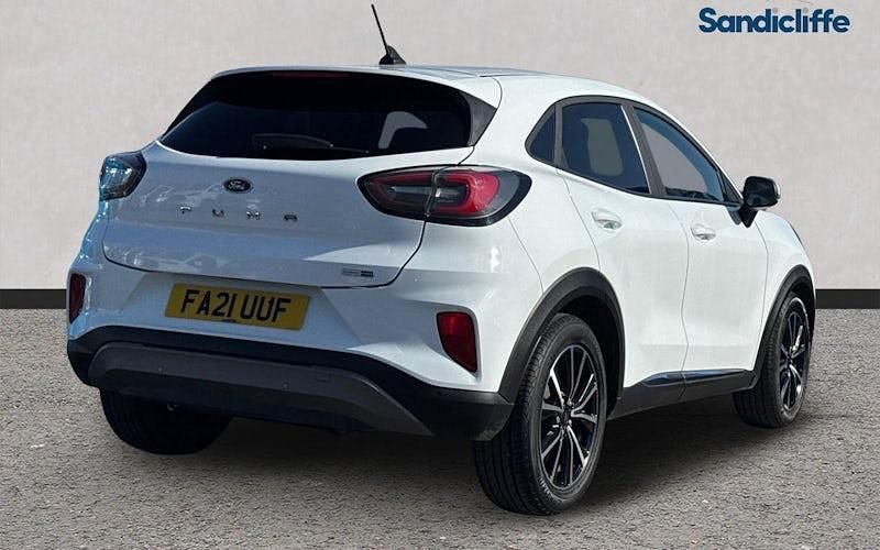 Used Ford Puma Titanium 125 HP (91 kW) 2023 Frozen white (premium paint) SUV