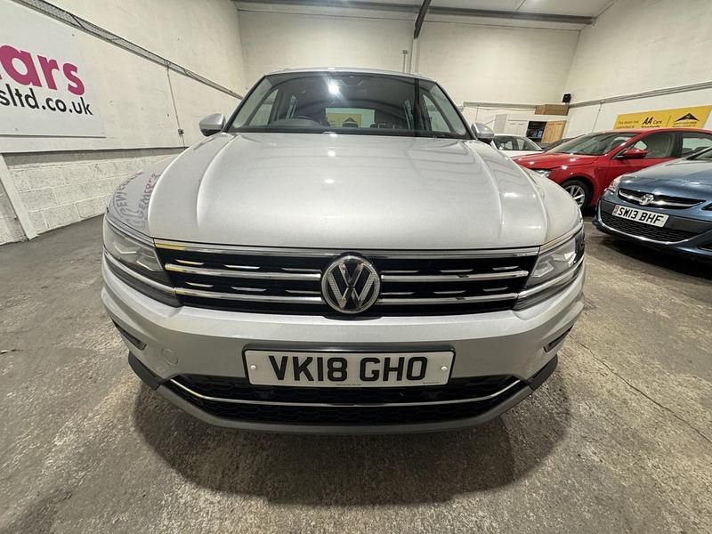 Used VW Tiguan SEL 2018 Silver SUV