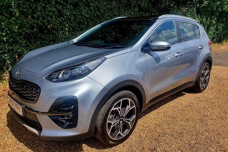 Used Kia Sportage GT-Line S 134 HP (98 kW) 2021 Silver SUV
