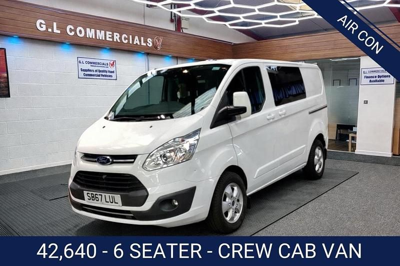 Used Ford Transit Custom Limited 130 HP (95 kW) 2018 White Van